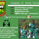 Hendon Fc Trail!